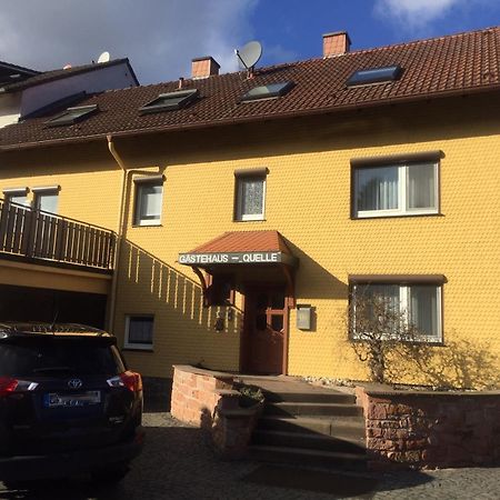 Gaestehaus Zur Quelle Wächtersbach 外观 照片